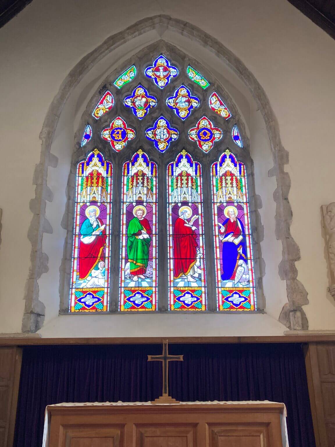altwood Church stained glass window